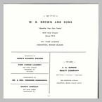Ads - W.B. Brown & Sons, Cooks atlantic Sta., Park Ave. Laundry, Mr & Mrs Theodore Panagiotis, Dante's Dineraut, F.A DiPrete Realty